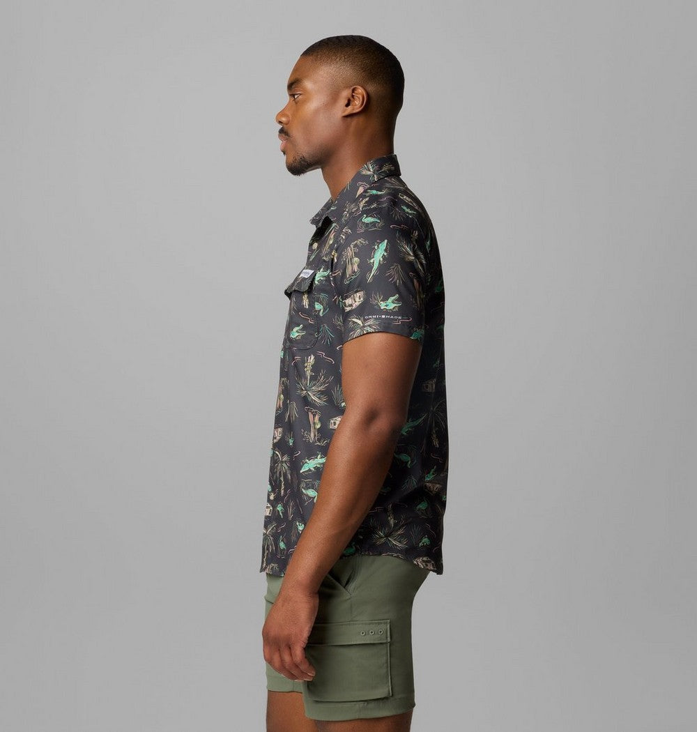 Men's Printed UPF 50 Fishing Shirt