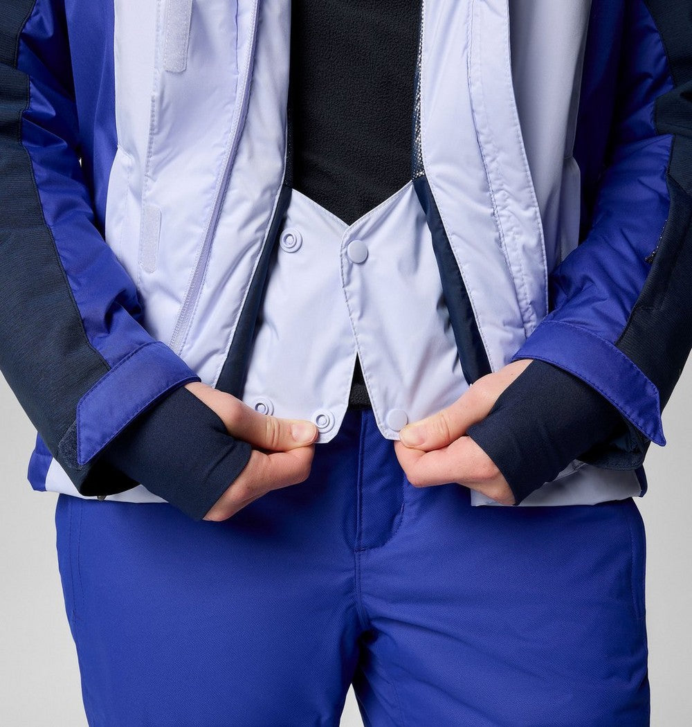 Women's Insulated Ski Jacket - Blue