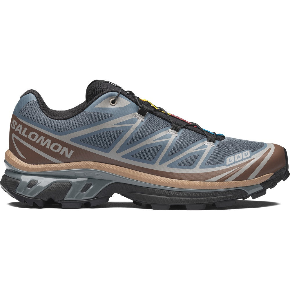 Mesh Trail-Inspired Sneakers - Gray
