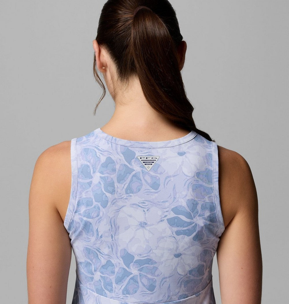 Women's UPF 50 Tank Dress - Gray Print
