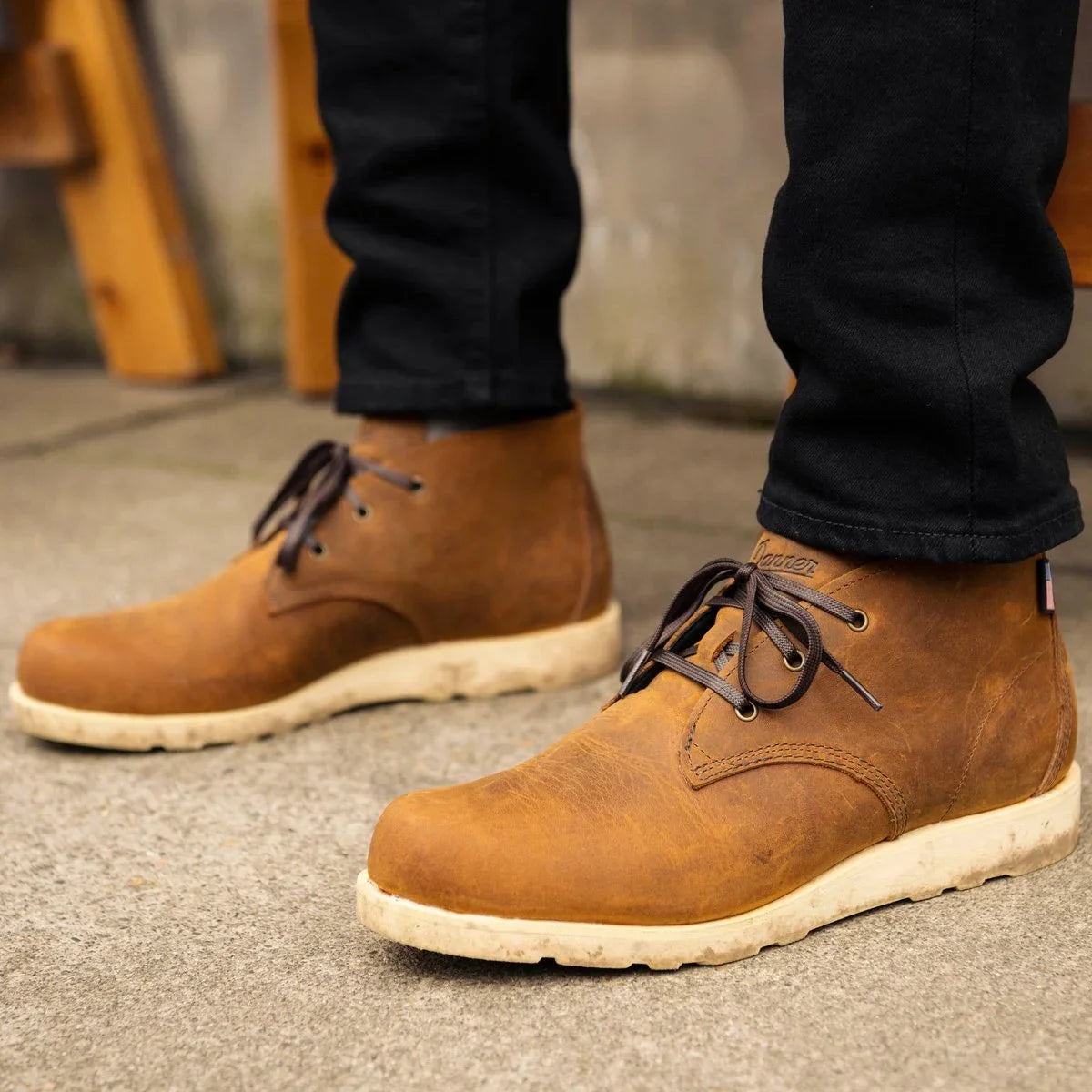 Full-Grain Leather Chukka Boots - Roasted Pecan