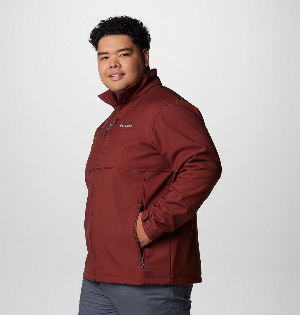 Men's Big Softshell Jacket - Grey