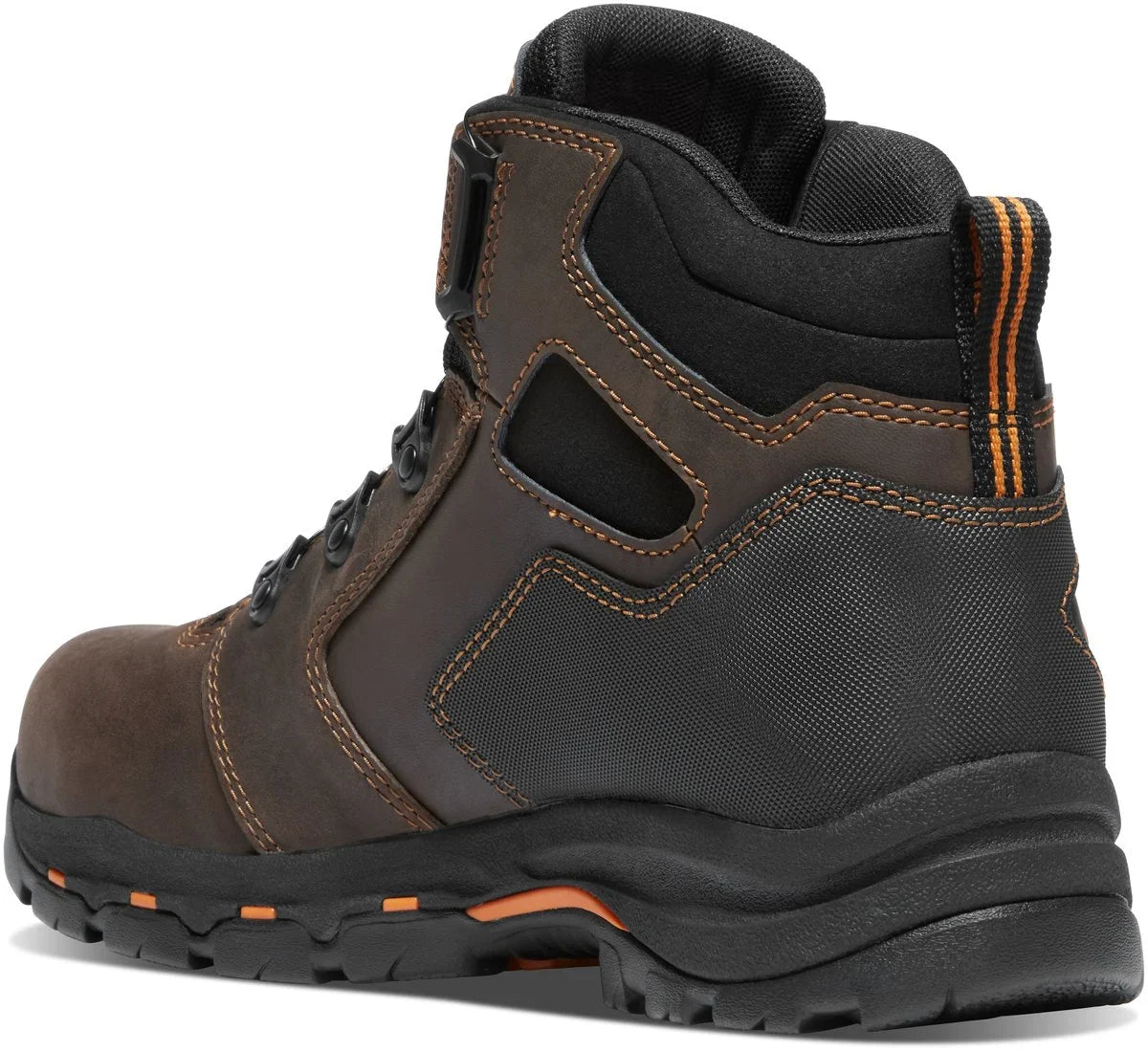 Waterproof Composite Toe Work Boot - Brown/Orange