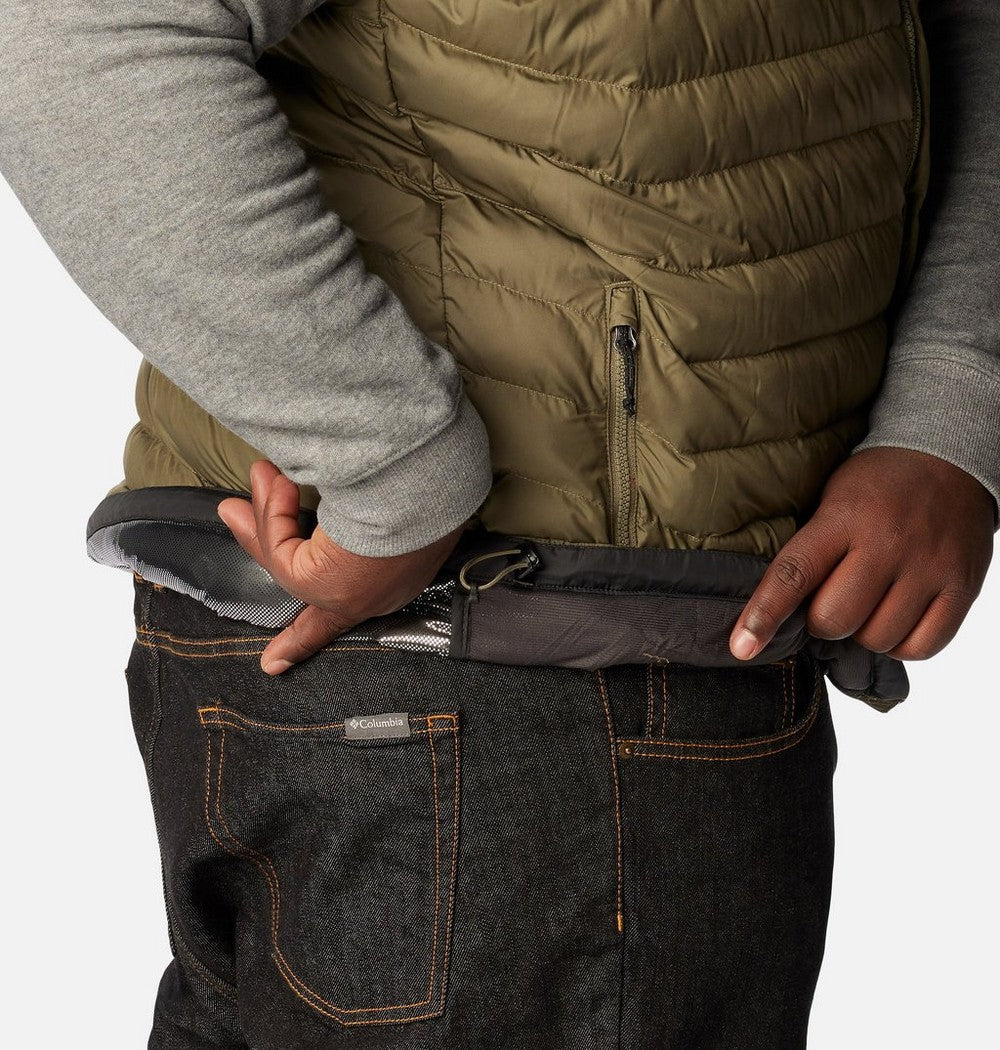 Men's Big Insulated Puffer Vest - Green