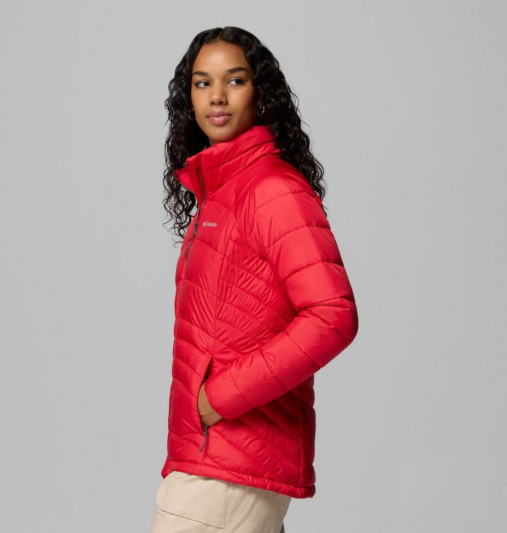 Women's Water-Resistant Insulated Jacket - Brown
