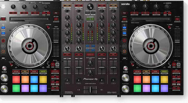 Pioneer DJ 4-Channel Serato DJ Pro Controller - DDJ-SX3 B-Stock Certified Refurbished