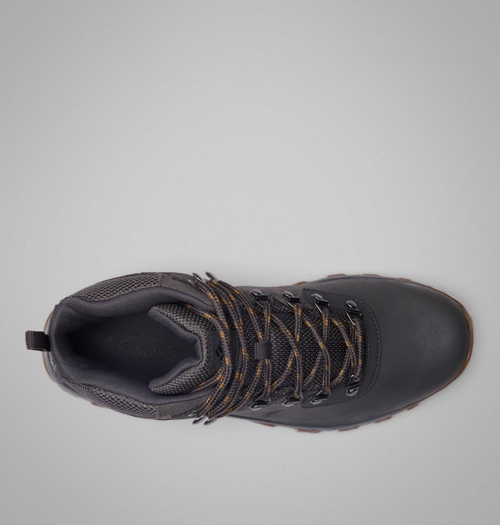 Men's Wide Waterproof Hiking Boot - Tan Blue