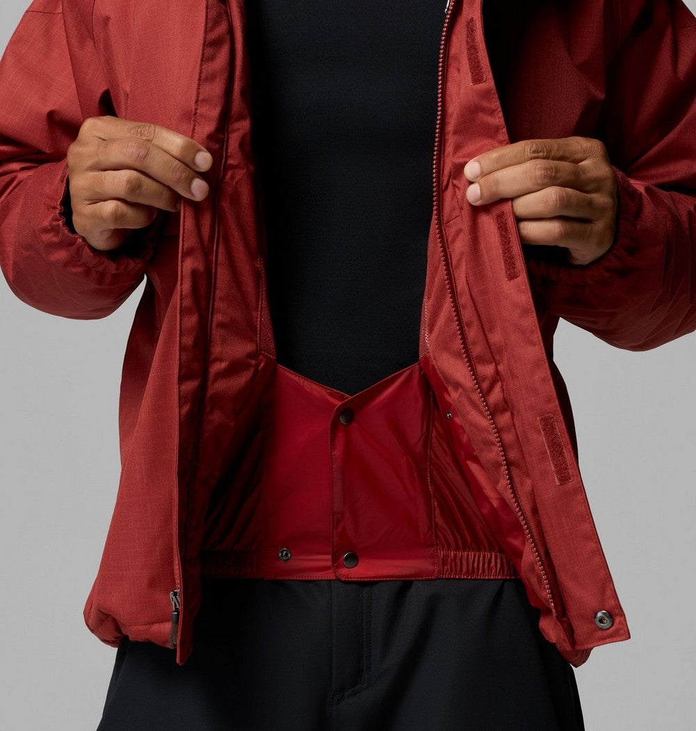 Men's Insulated Ski Jacket - Dark Blue