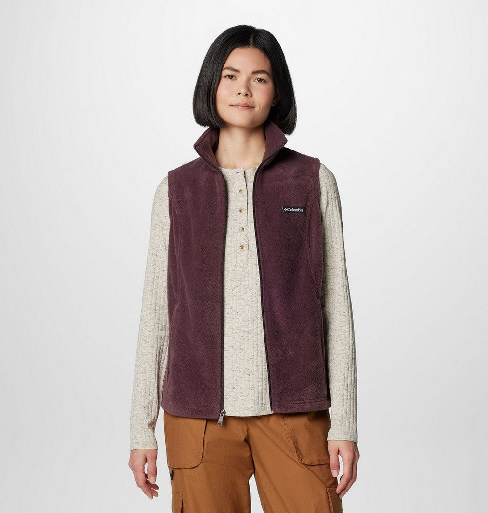 Women's Fleece Vest - Chalk