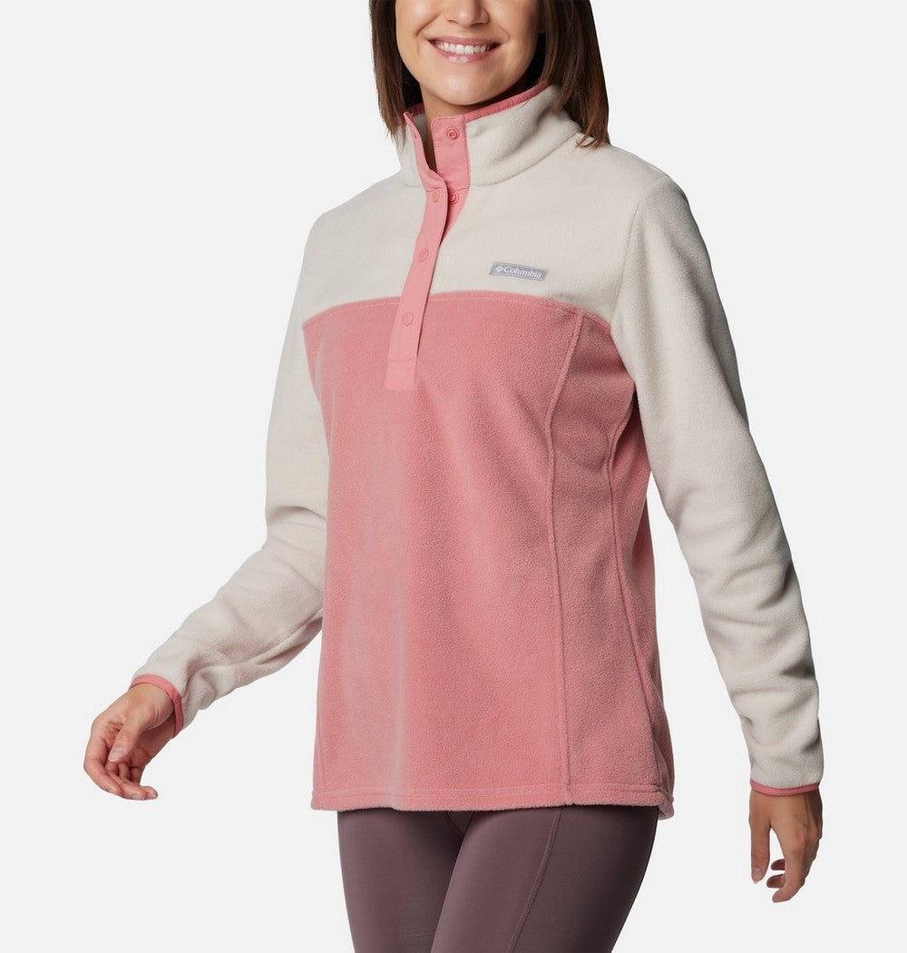 Women's Half-Snap Fleece Pullover - Navy
