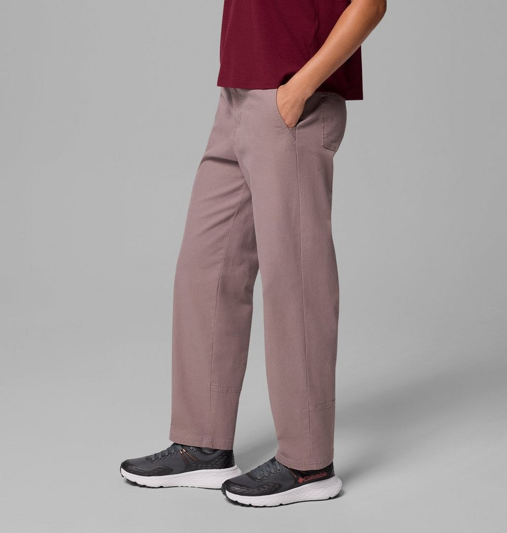 Women's High-Rise Straight Leg Pants - Red