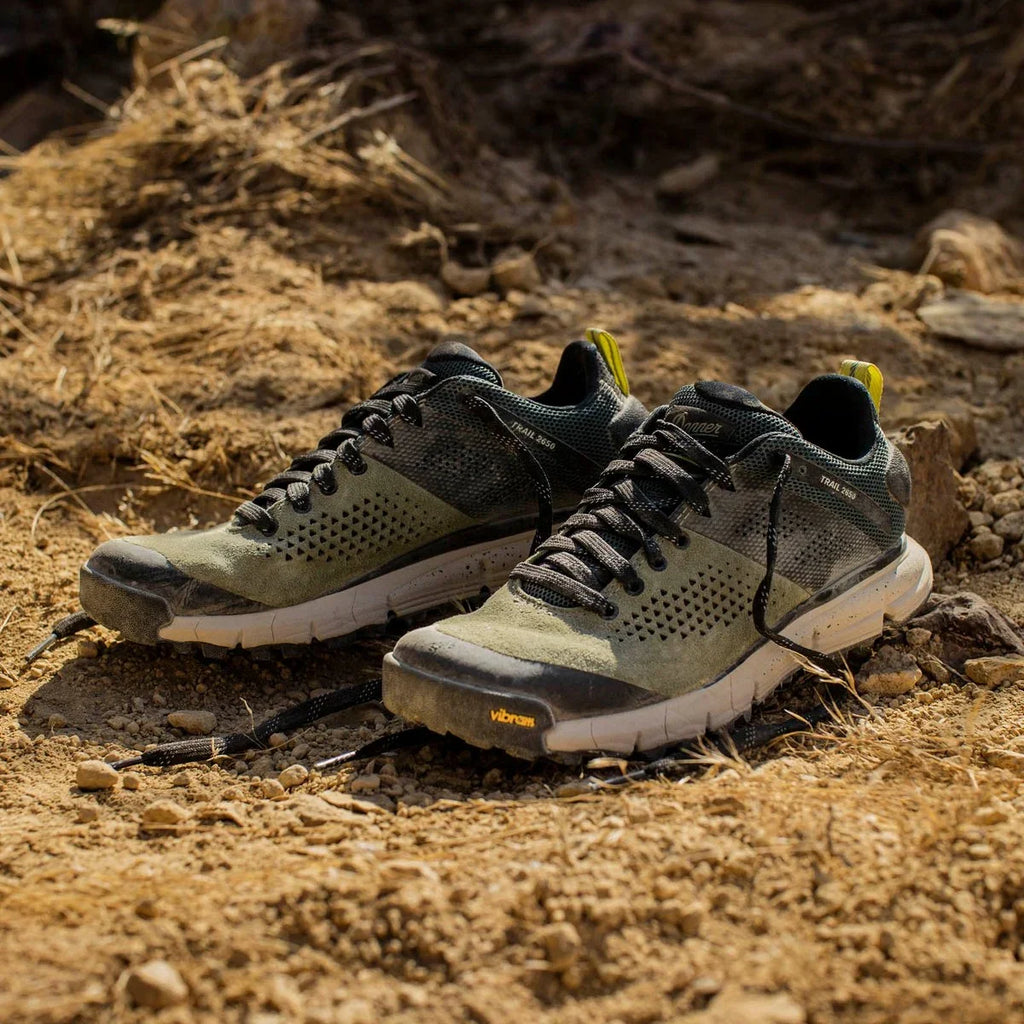 Men's Low Hiking Shoe - Green/Black