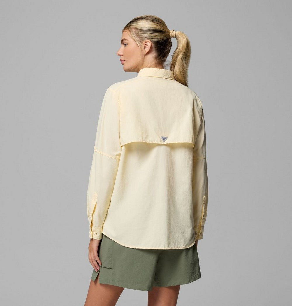 Women's Long Sleeve Fishing Shirt - Pink