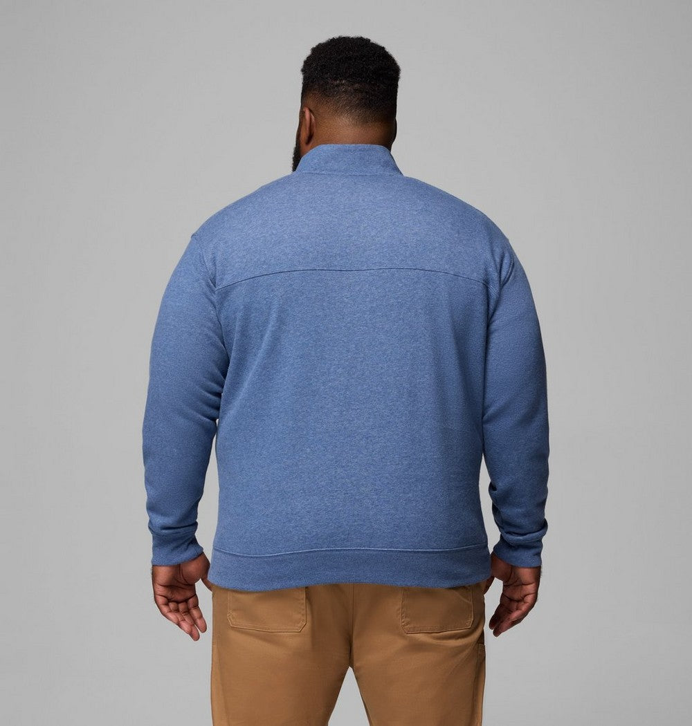 Men's Big Half-Zip Fleece Pullover - Blue