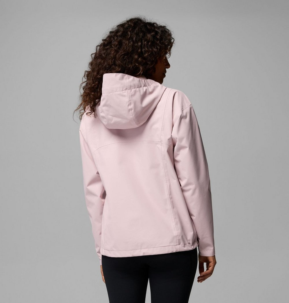 Women's Waterproof Rain Jacket - Coral
