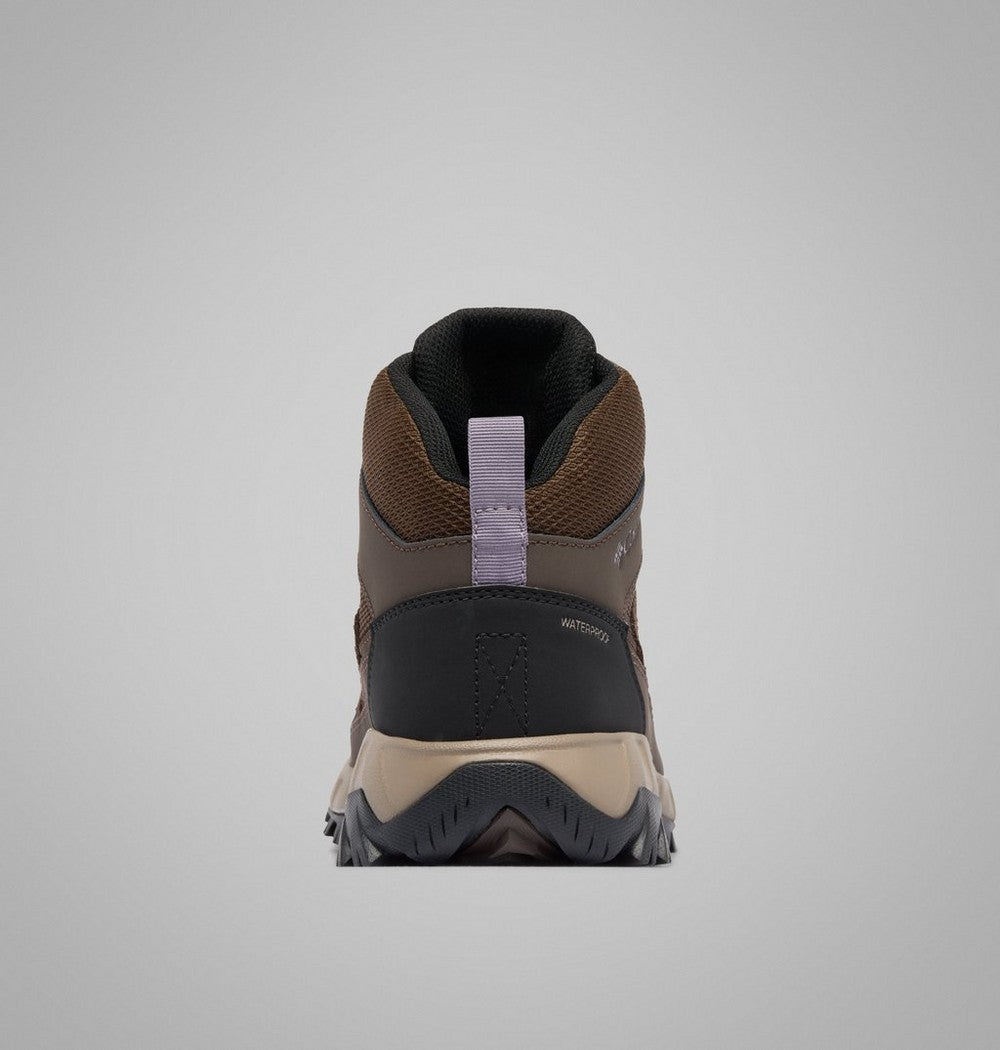 Women's Mid Waterproof Hiking Shoe - Burgundy