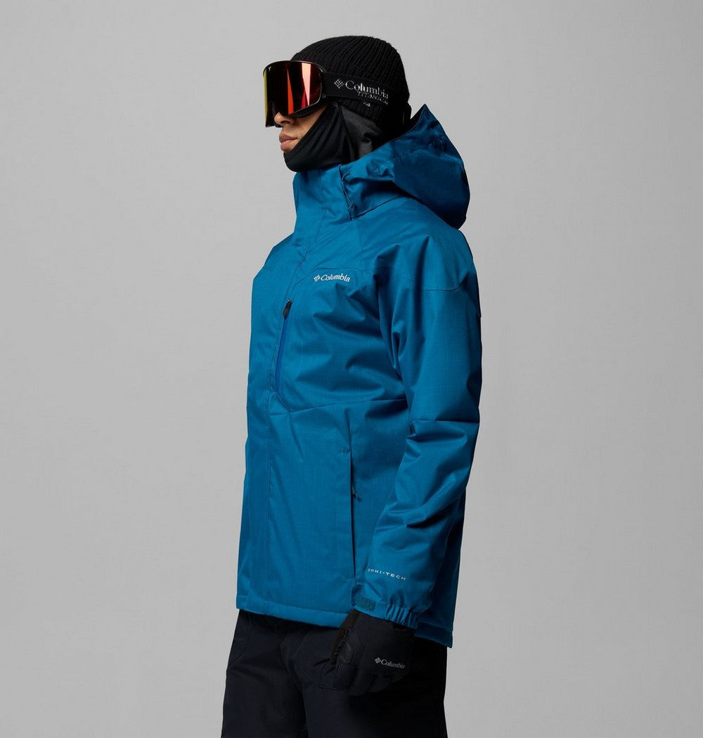 Men's Insulated Ski Jacket - Dark Blue