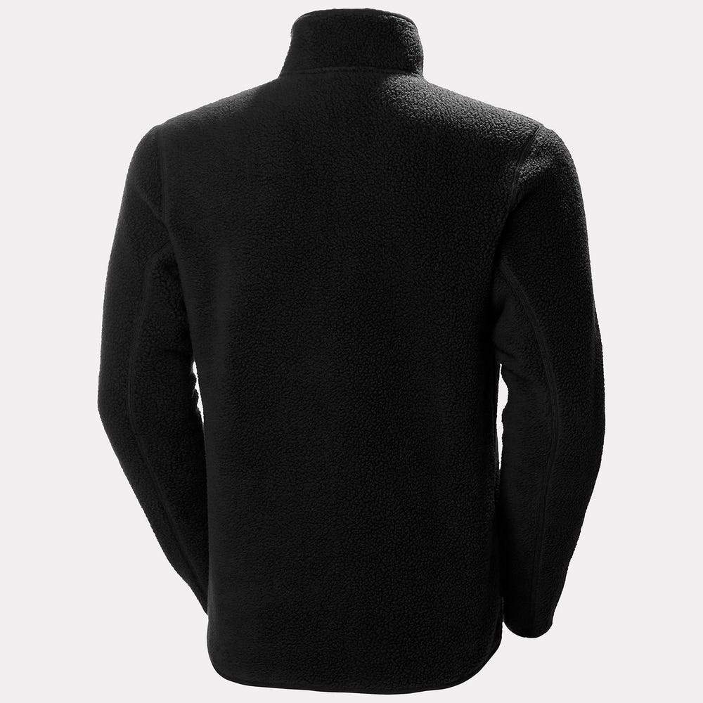 Recycled Pile Fleece Jacket - Dark Orange