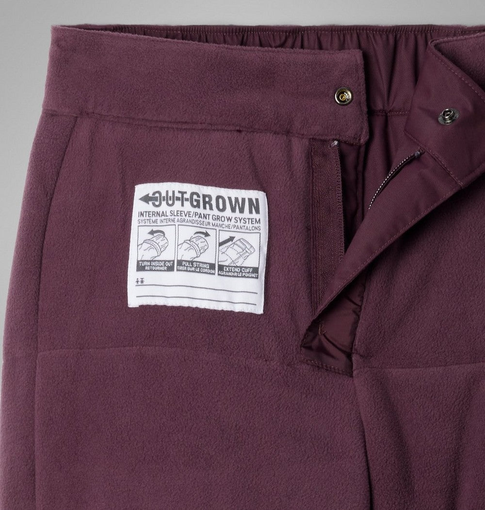 Girls' Waterproof Insulated Snow Pants - White