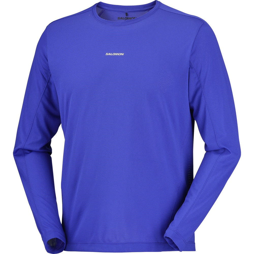 Men's Quick-Dry Long-Sleeve Running Shirt - Blue