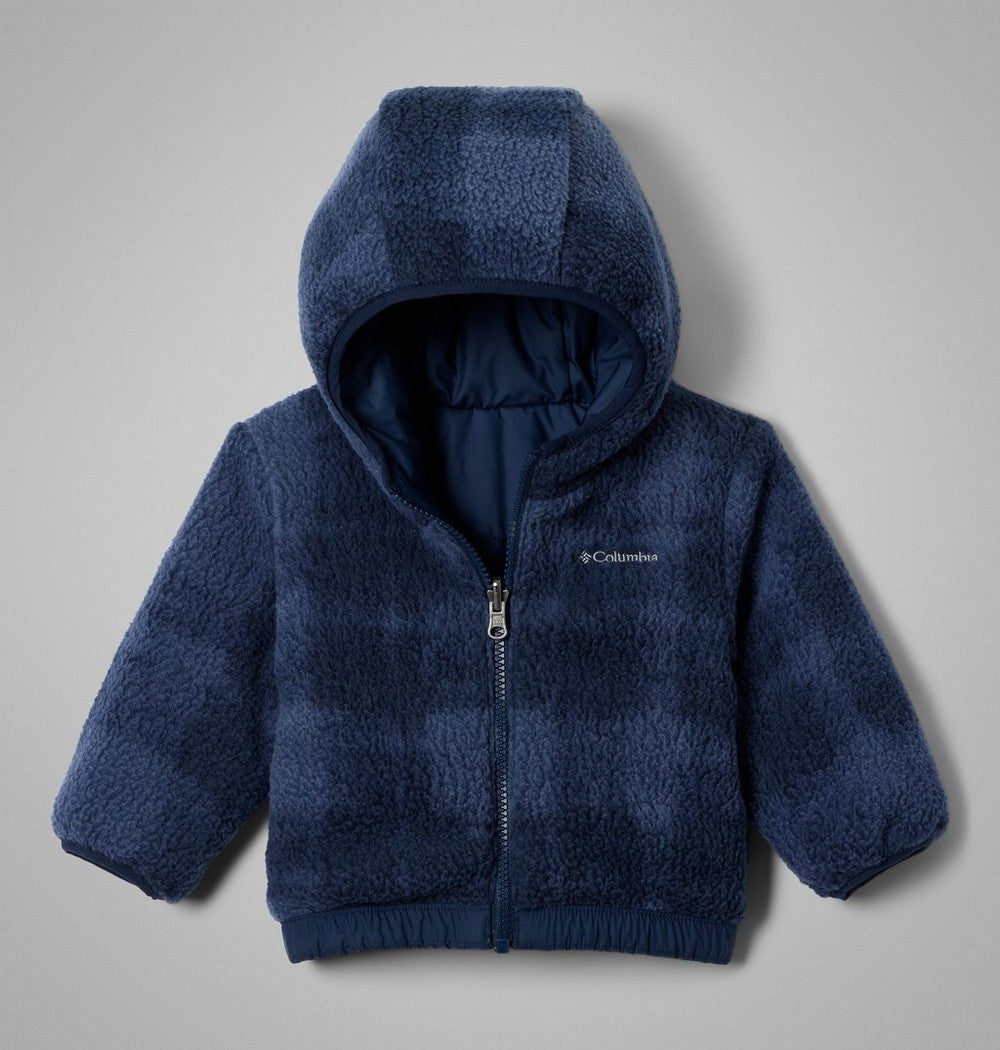 Infant Reversible Insulated Fleece Jacket - Navy