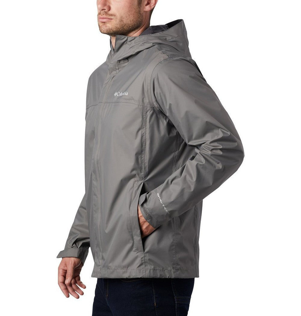 Men's Big Seam-Sealed Rain Jacket - Blue