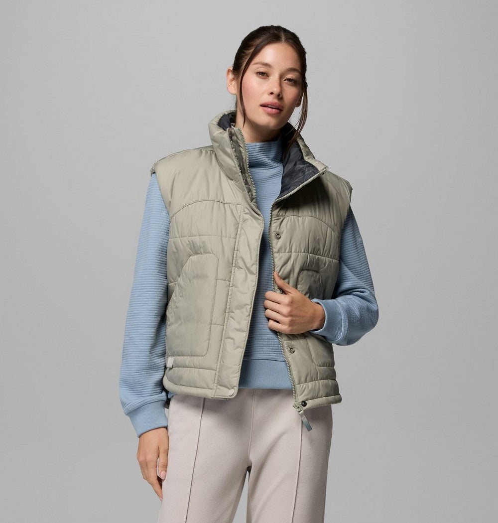 Women's Water-Resistant Insulated Vest - Blue