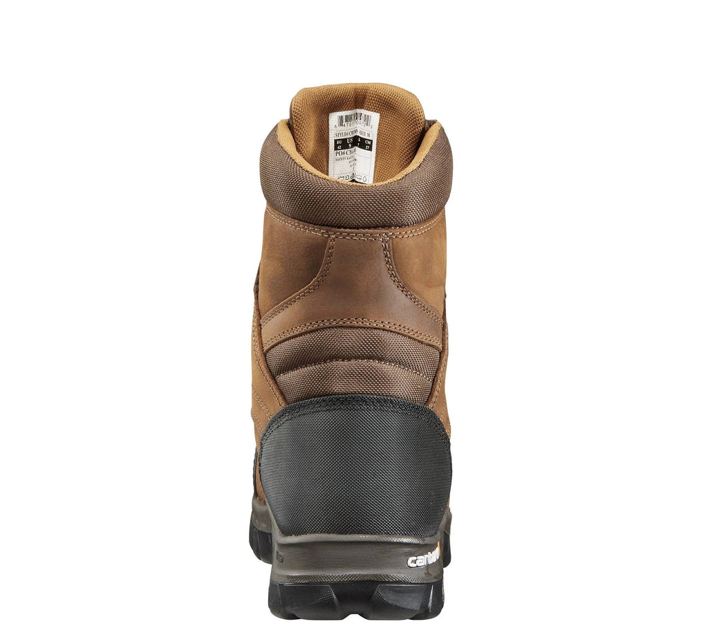 Men's 8-Inch Insulated Composite Toe Work Boot - Brown