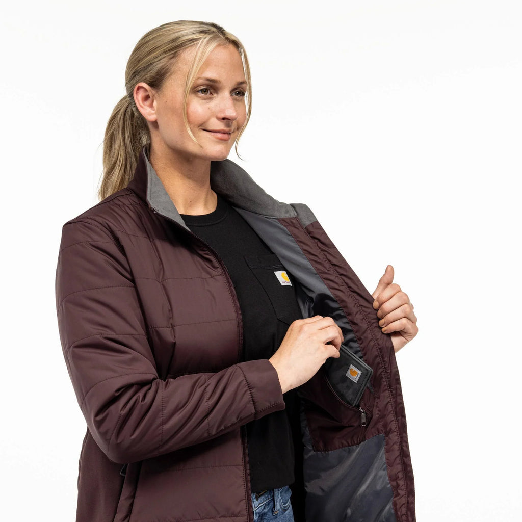 Women's Lightweight Insulated Puffer Jacket - Black