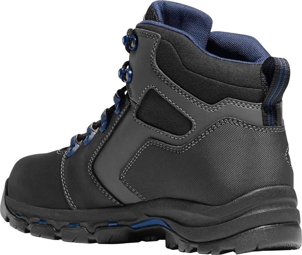 Men's 4.5-Inch Waterproof Safety Toe Boot - Black/Blue