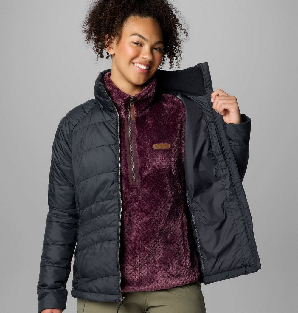 Women's Water-Resistant Insulated Jacket - Brown