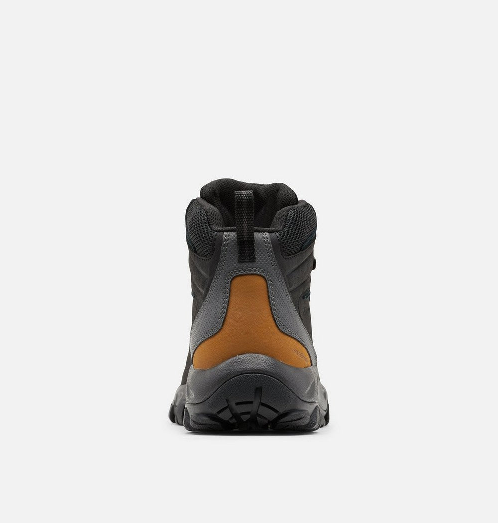 Men's Wide Waterproof Hiking Boot - Tan Blue