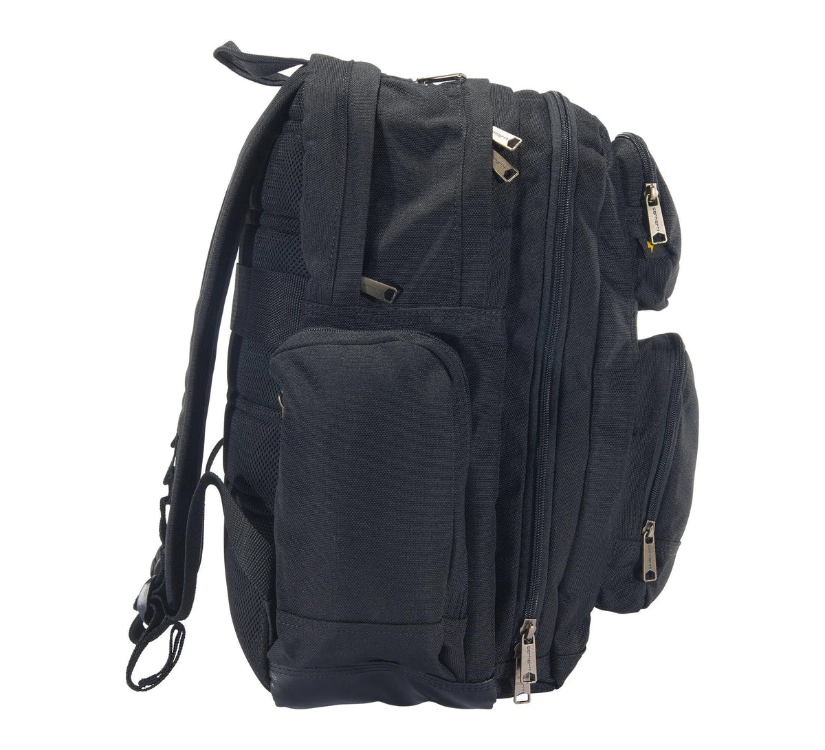 35L Triple-Compartment Backpack - Black