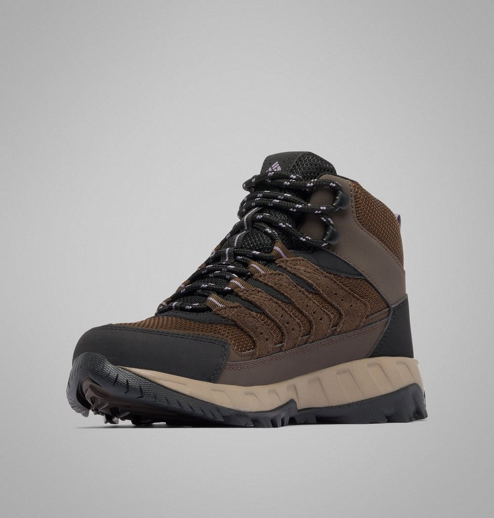 Women's Mid Waterproof Hiking Shoe - Burgundy