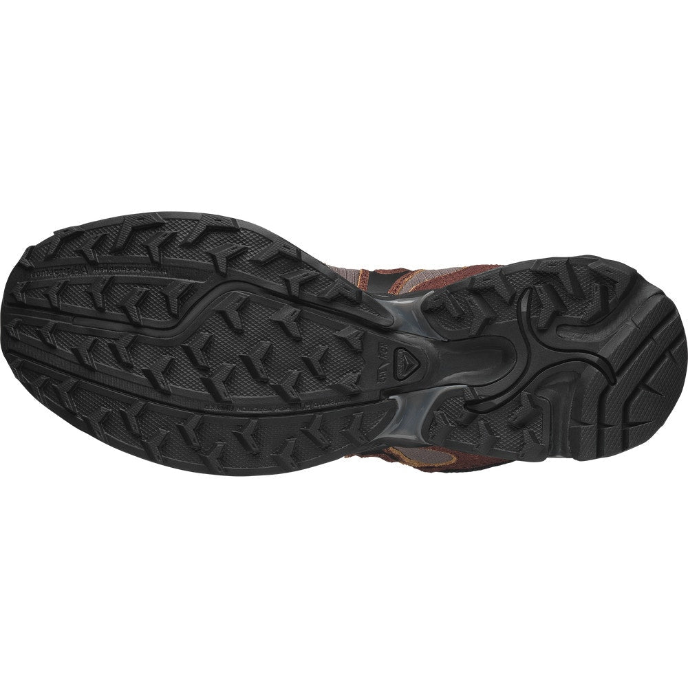 Vintage-Inspired Trail Sneaker - Brown