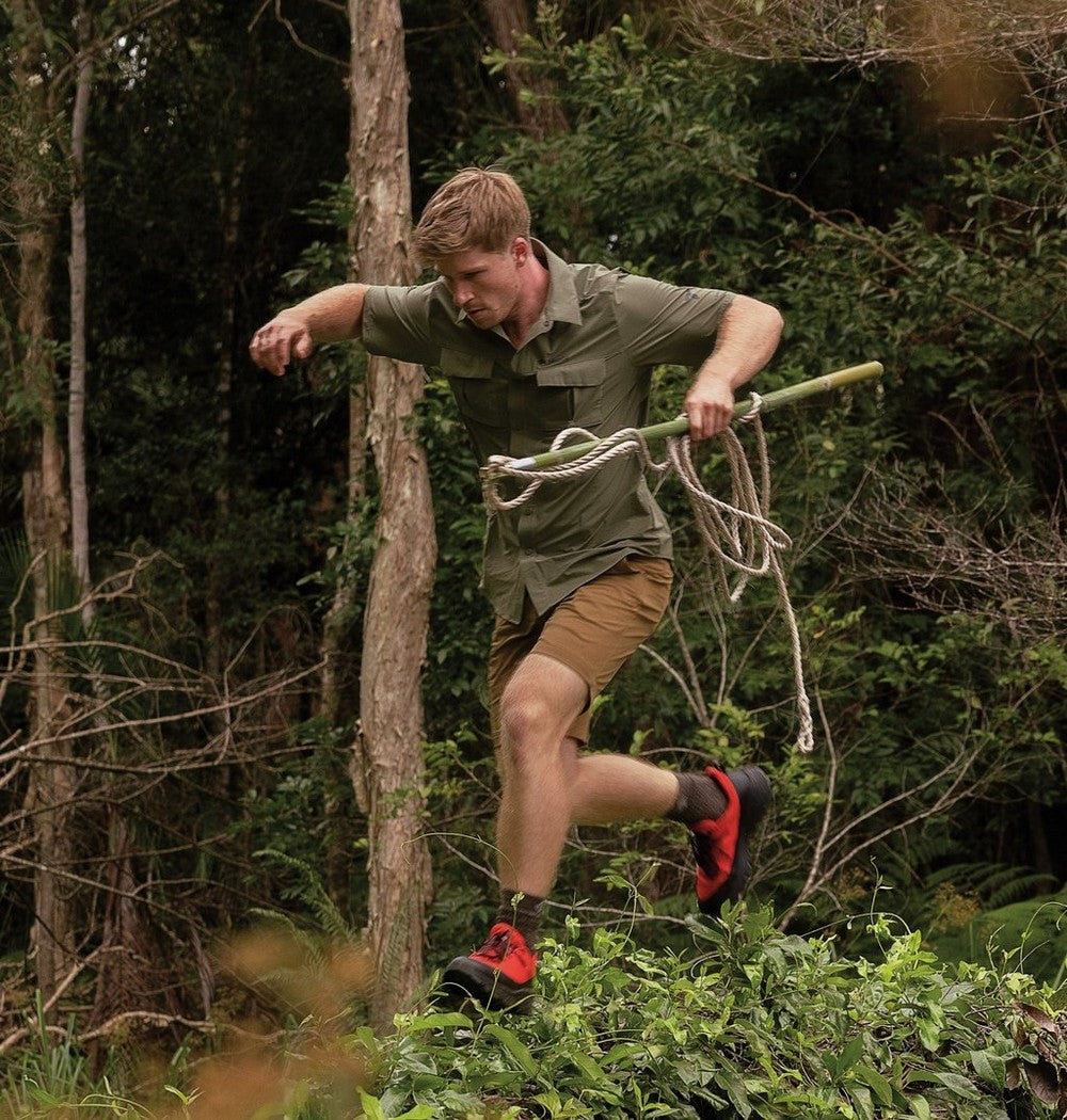 Men's Stretch Cargo Shorts - Black