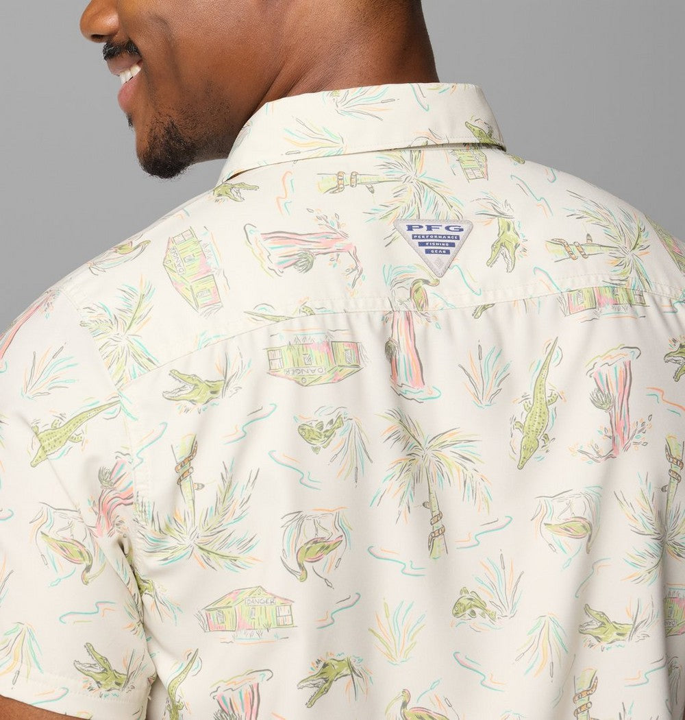 Men's Printed UPF 50 Fishing Shirt