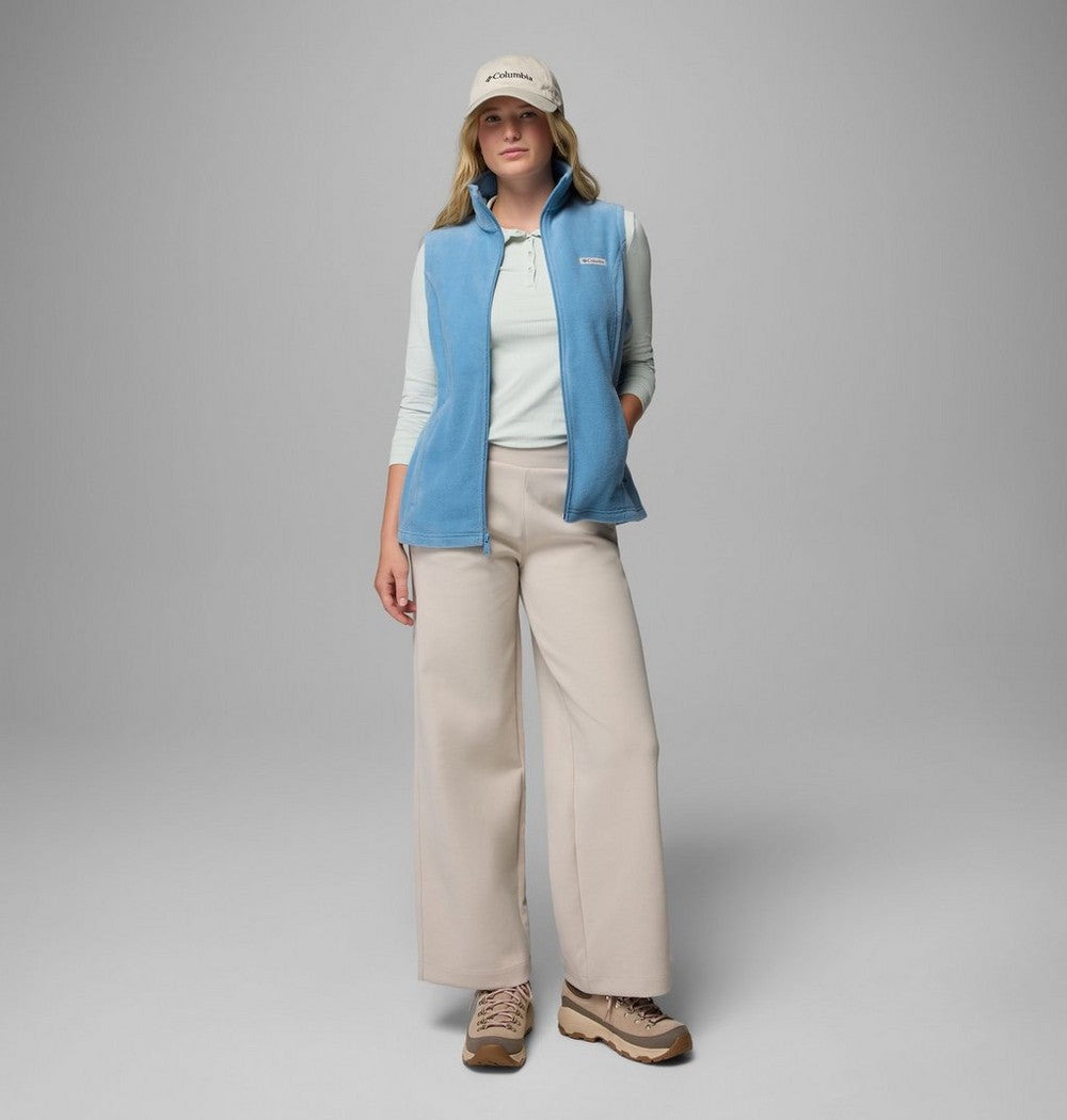 Women's Fleece Vest - Chalk