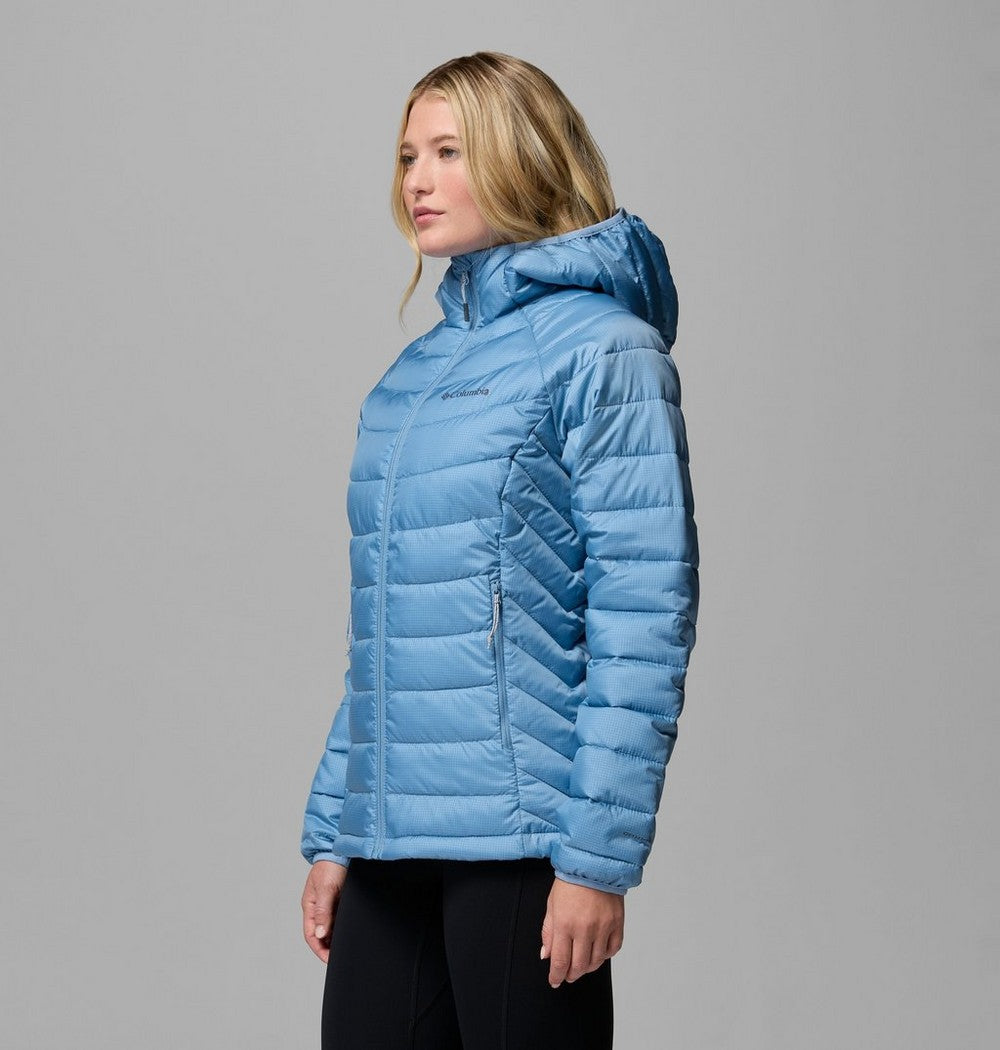 Women's Hooded Puffer Jacket - Navy