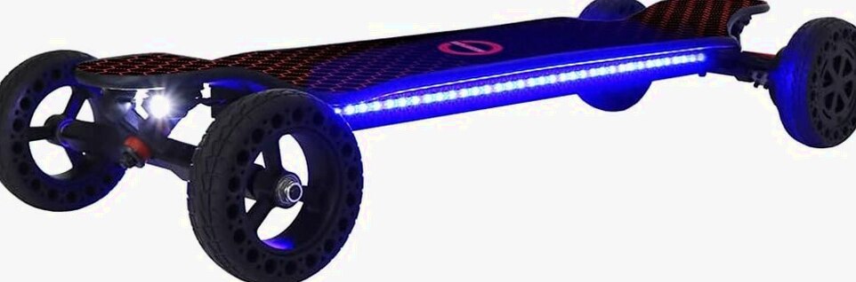 Electric Skateboard 4000 Watts, 12S3P, 35 Mph, 22 Mile Range, 6 Inch Wheels