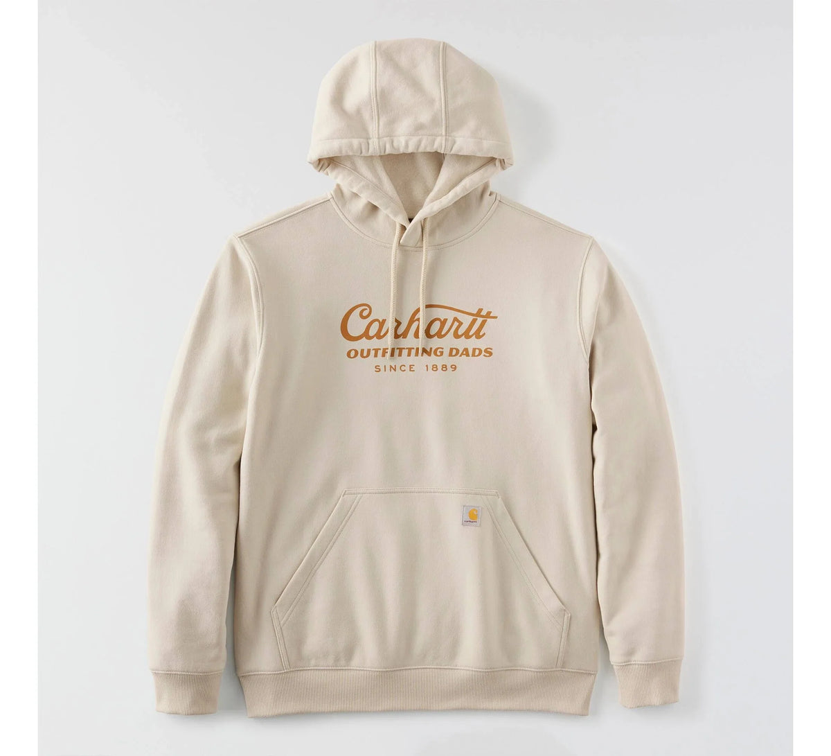 Men's Dad Graphic Hooded Sweatshirt - Beige