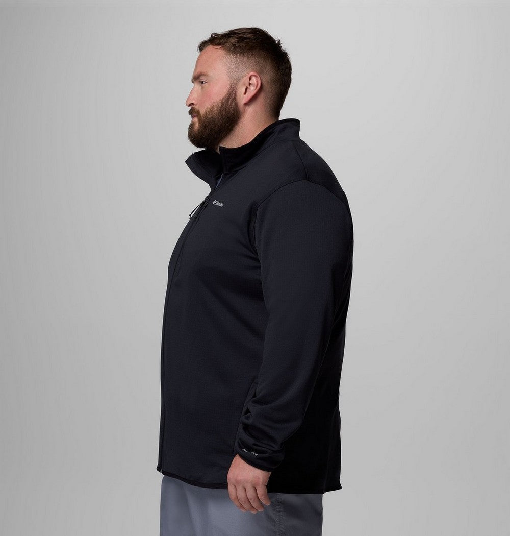 Men's Big Grid Fleece Full-Zip Jacket - Green