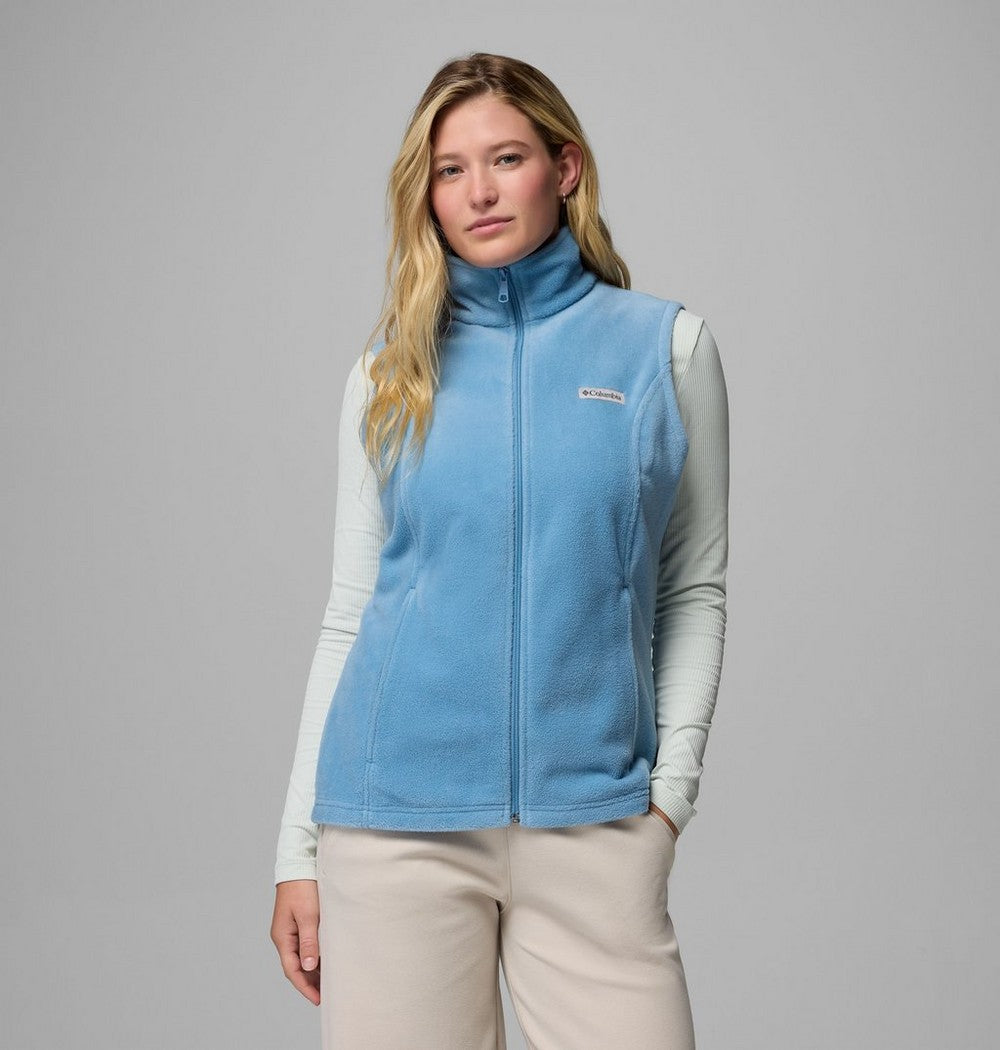 Women's Fleece Vest - Chalk