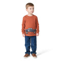 Toddler Boys' Long-Sleeve Tee & Denim Pants Set