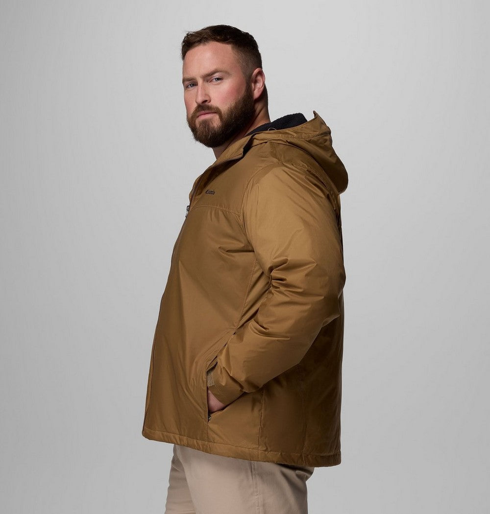 Men's Big Water-Resistant Sherpa-Lined Jacket