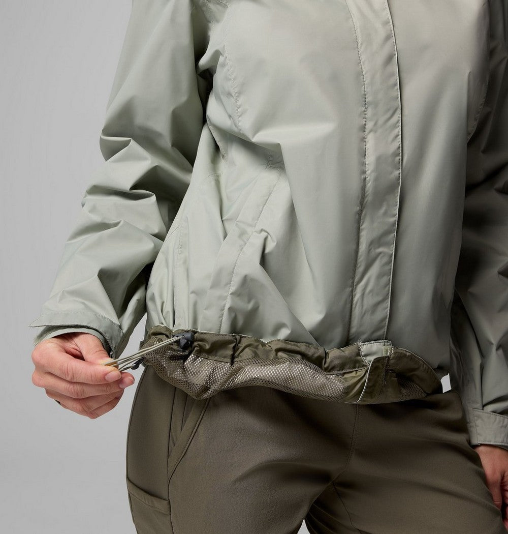 Women's Packable Rain Jacket - Fig