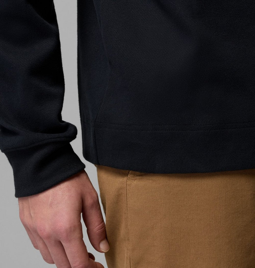 Men's Knit Quarter-Zip Pullover - Beige