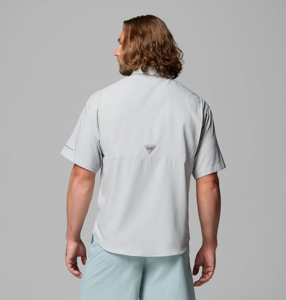 Men's Short-Sleeve Fishing Shirt - Blue