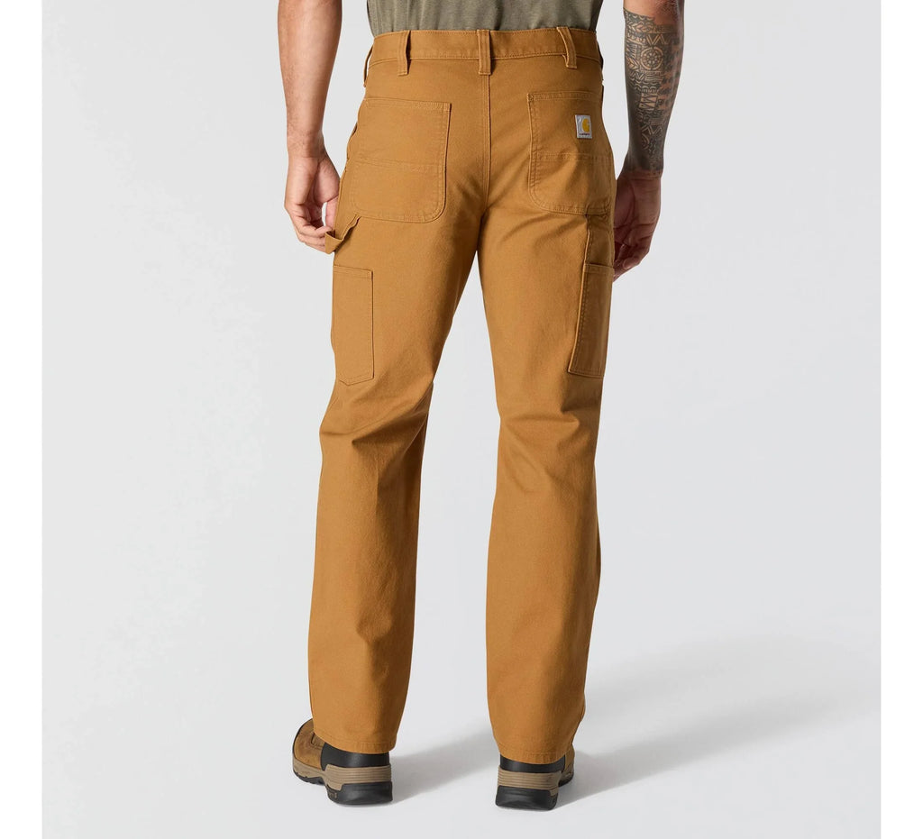 Men's Stretch Canvas Work Pants - Brown