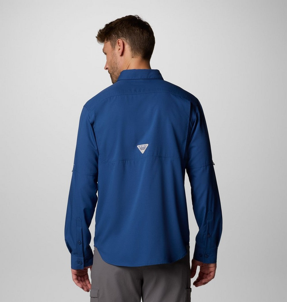 Men's Long Sleeve Fishing Shirt - White